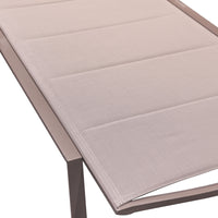 Nordic Adjustable Sun Lounger Set with Side Table