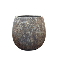 Volos Beige Angkor Glazed Ceramic Pots
