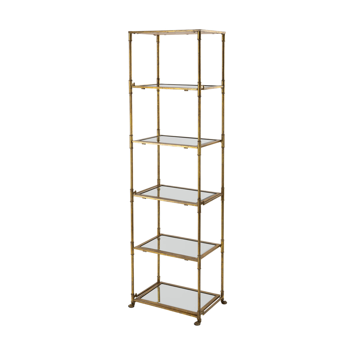 Perisa Mirrored Display Shelf