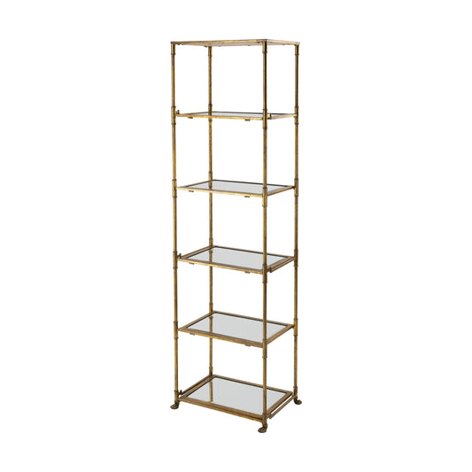 Perisa Mirrored Display Shelf