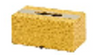 27 X 14 X 12cm  Tissue Box-yellow