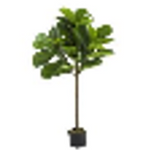 64 X 64 X 134cm  Fiddle Fig Leaf Tree,40 Leaves(60X60X130CM)
