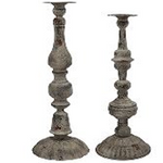 S/2 Candle Holders L:D7X20 S:D7X18.5
