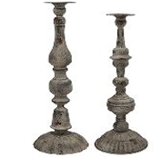 S/2 Candle Holders L:D7X20 S:D7X18.5
