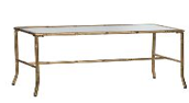 Antique Gold Coffee Table(not -cross-legged)
