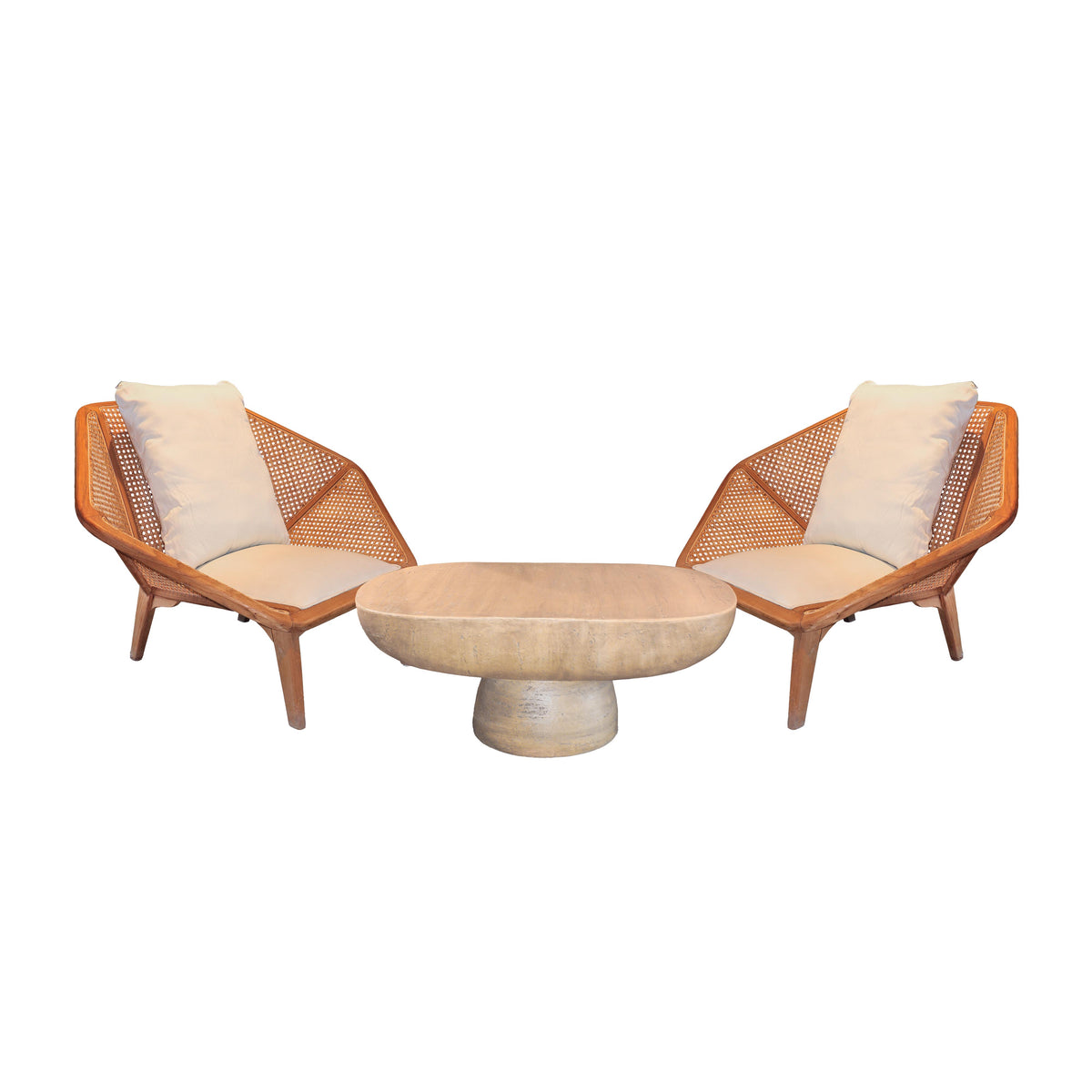Teak Leisure Set with Table