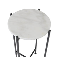 Adjustable Frame Marble Table (Plant Stand)