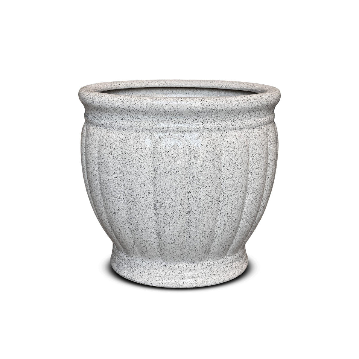 White Ceramic Pot & Planter