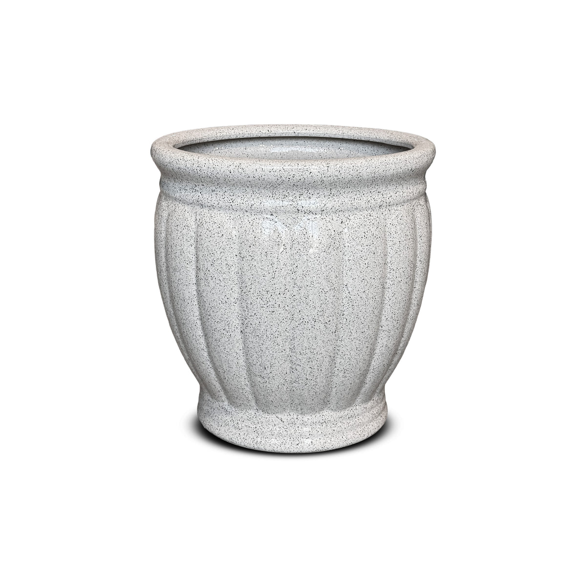 White Ceramic Pot & Planter