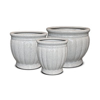 White Ceramic Pot & Planter